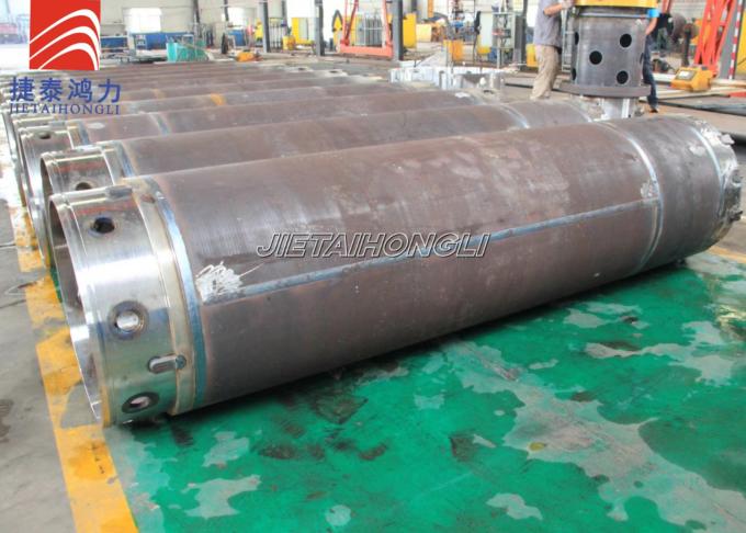 Casing Loaded On Rig Rotary Drilling Rig Single Wall Casing Single Row For Imt Mait Bauer ...