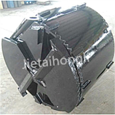 quality  Double Bottom Sand Soil Drilling Bucket Core Barrel With Auger Teeth Rotary factory