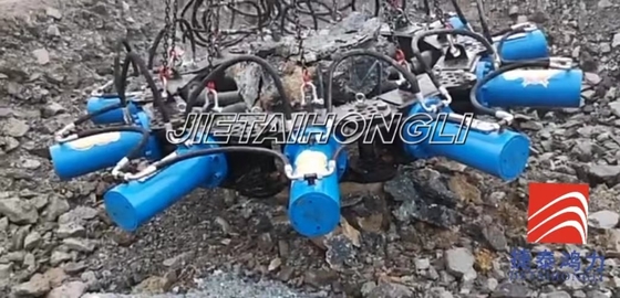 600mm Concrete Pile Breaker Cut Pile Machine Assembly Simple Hydraulic