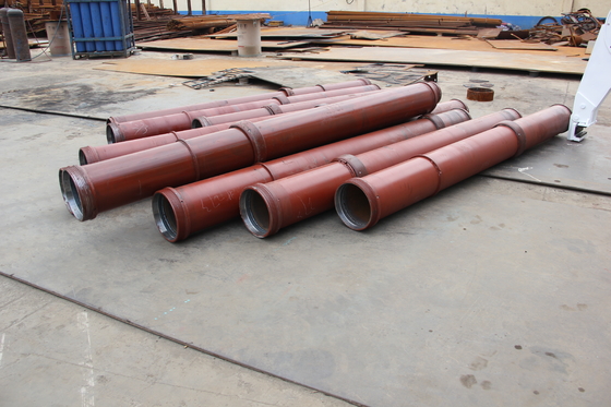 Q355b Tremie Pipe Customized Size For Deep Foundations Piles