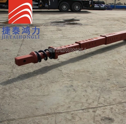 Square Rotary Rig Components Drilling Kelly Bar Od200-2000mm Three Sections