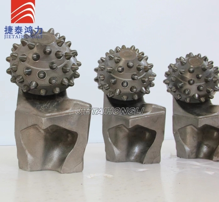 Roller Drill Drilling Bucket Teeth Hard Alloy Steel Conical 41pcs