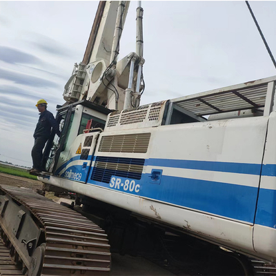 Soilmec Sr80c Soilmec516 Used Rotary Drilling Rig Hydraulic