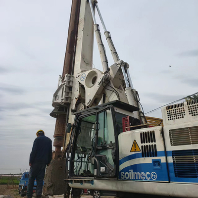 Soilmec Sr80c Soilmec516 Used Rotary Drilling Rig Hydraulic