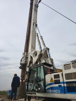 Soilmec Sr80c Soilmec516 Used Rotary Drilling Rig Hydraulic