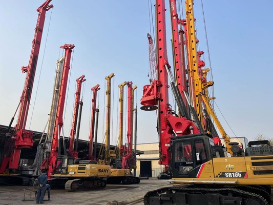 2024 high quality sanny sr155 used drilling rig for rotary piling foundation