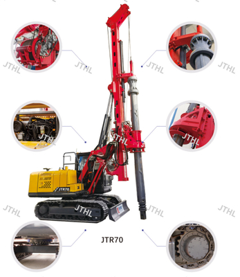 2024 NEW PORTABLE Mini rotary drilling rig JTR50 for rotary foundation