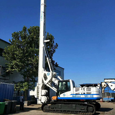 Soilmec SR40 Used Drilling Rig CAT Base And Engine Max Drilling Depth 50M Diammeter 1500mm