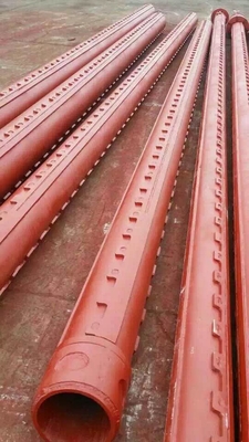 Combined Telescopic Piling Rig Kelly Bar For IMT AF250 Rotary Piling Rig Components