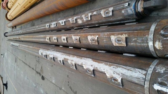 Customized Full Interlocking Drilling Kelly Bar OD406*4*16m Drilling Rod For IMT AF180/AF220/AF240/AF270