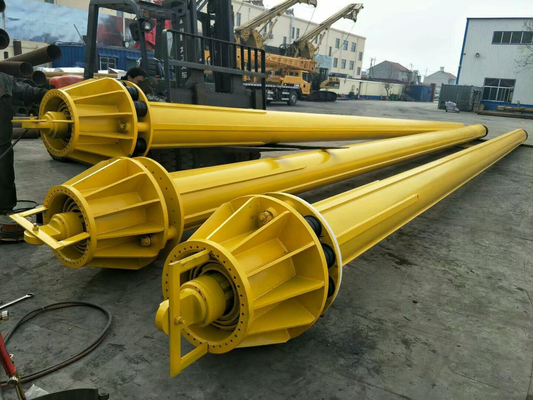 Bauer Rotary Interlocking Kelly Bar 60M Drilling Rig Parts 3~4 Sections