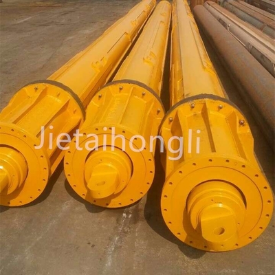 400kNm Drilling Rig Kelly Bar Interlocking Kelly Bar 4 Sections 440 Lock Drill Pipe