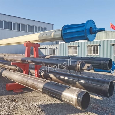 Combined Interlocking Kelly Bar OD530 /4/19m For Rotary Piling Rig SR365RC Bore Hole Hard Rock Layer