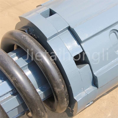 Sany XCMG Bauer Kelly Bar Customer Color Blue Hot Treatment And Forging