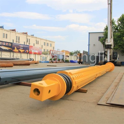 Bauer style interlock kelly bar for piling rig