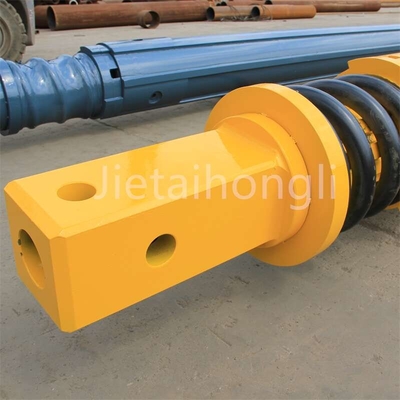 Bauer style interlock kelly bar for piling rig