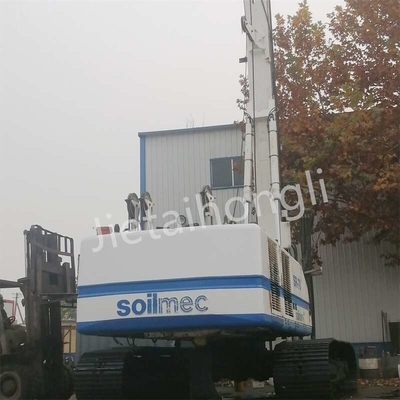 Used Bored Piling Rig Soilmec SR70 With Rock Interlocking Kelly Bar