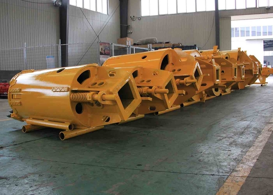 Sand Soil Rock Drilling Auger steel For Piling Rig Rotary Piling Rig