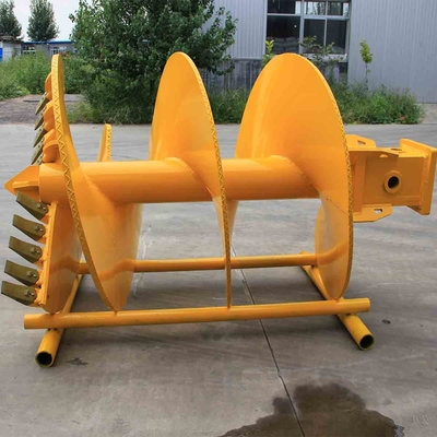 New Pile Drivers Soil Layers Rock Drilling Auger With Soil Teeth For Piling Rig