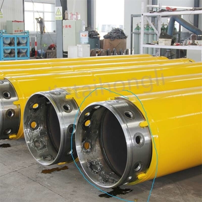 Bauer Rotary Drilling Rig Double Wall Casing Tube Pipe For BK200/368/3/27