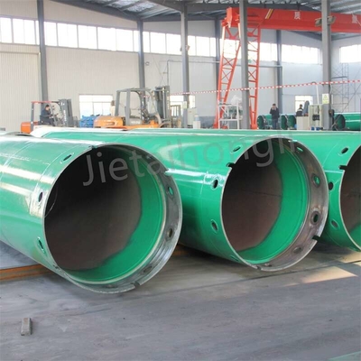 Bauer Drilling Pipe Double Wall Casing Pipe 25CrMo Casing Joint Casing Shoe