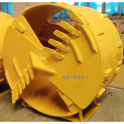Rock Drilling Bucket With Flat Teeth  , jthl Bored Piling Soil Bucket