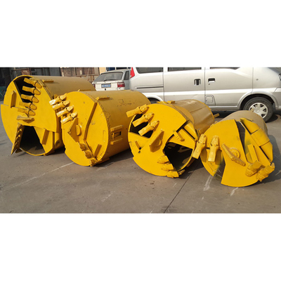 Rock Drilling Bucket With Flat Teeth  , jthl Bored Piling Soil Bucket