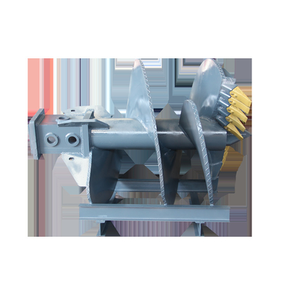 Foundation Pile Construction Sand Soil Drill Auger Durable With Flat Teeth
