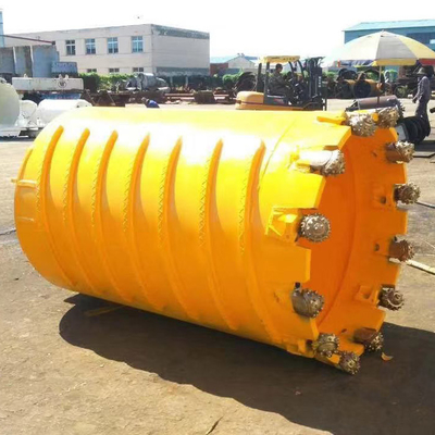 ISO Rock Drilling Bucket Core Barrel With Roller Bit ,  Core Barrel Bucket