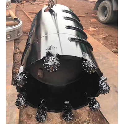 ISO Rock Drilling Bucket Core Barrel With Roller Bit ,  Core Barrel Bucket