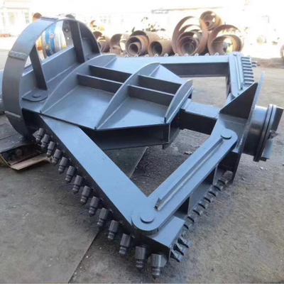 Adjustable Cutting Arms Belling Bucket , Foundation Piling Bell Bucket 16-30mm Thickness
