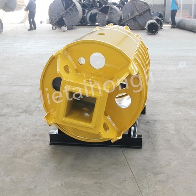 OD800mm Rock Core Barrel Bucket With Bullet Teeth For Hard Ground