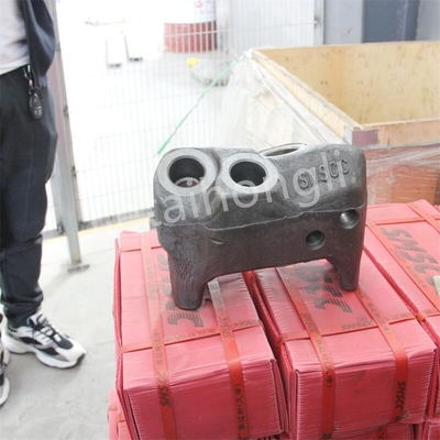 Carbon Steel Piling Rig Drilling Rig Tools Kelly Bar Bucket Quarter Head Spare Parts