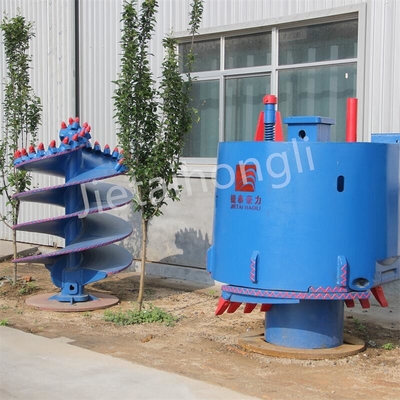 Carbon Steel Drilling Auger Bucket For Piling Rig Rotary Drilling Rig