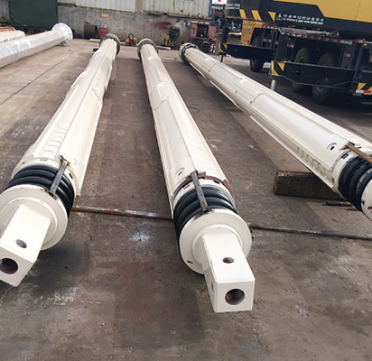Bauer Soilmec Sany Liebherr Telescopic Kelly Bar Interlocking To Rotary Drilling Rig