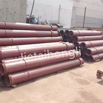 API 20# Tremie Pipe For Piling Industry Foundation Bore Hole Concrete Pipe BS