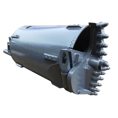 Tooth 600-1800mm Rock Drilling Bucket Construction Machine