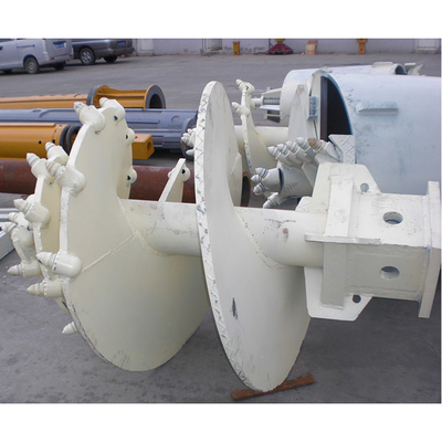 Rock Soil Piling Drill Auger Conical Rock Auger 16-30mm Matched For Piling Rig