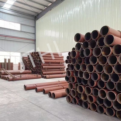 Steel 8&quot; Concrete Tremie Hose Join Joint Sets For Piling Construction